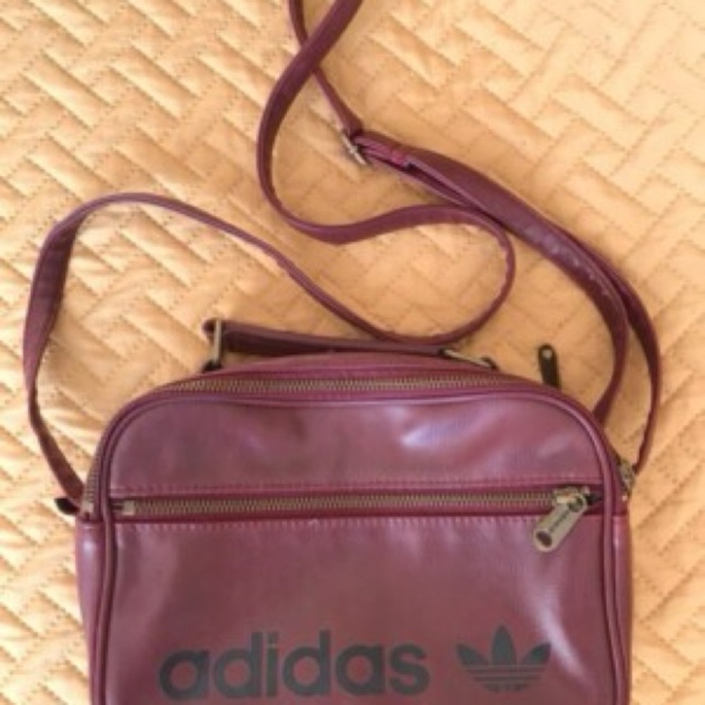 *LIKE NEW* Adidas Crossbody Messenger Trefoil Logo Mini Airliner Retro 90s